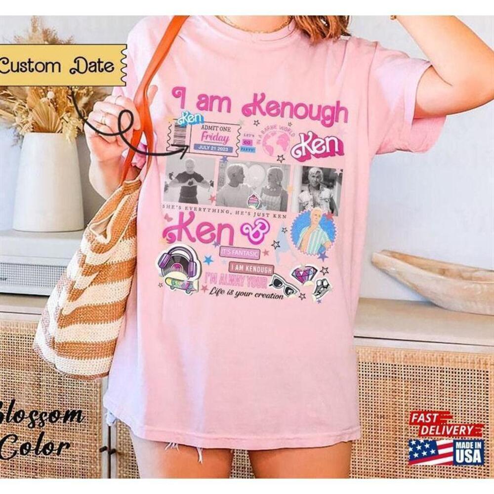 Comfort Colors Kenough Shirt I Am Barbie Movie 2023 Unisex